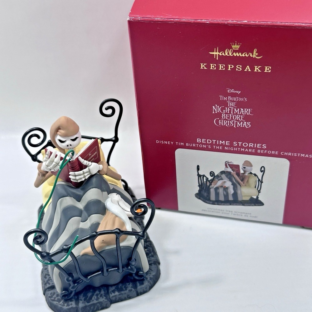 Hallmark Keepsake Bedtime Stories Nightmare Before Christmas Ornament 2021